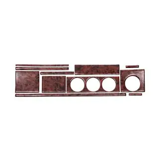 Decoratieve dashboardafdekking Audi 80/90 1987–1996 foto 1