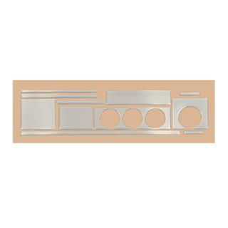Decoratieve dashboardafdekking foto 2