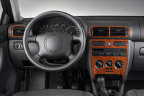 Audi A3 1996–2003 Dashboardpanelen (1996-2000) Aluminium foto 1