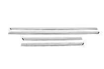Ford Fiesta 2002–2008 Deurstrip (set van 4, RVS) foto 3