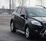 Ford Kuga 2008–2013 Premium side steps (2 st., RVS) foto 2