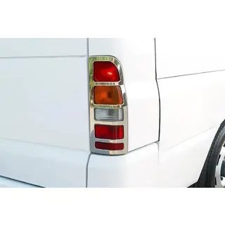 RVS remlichtcovers (set van 2) foto 1