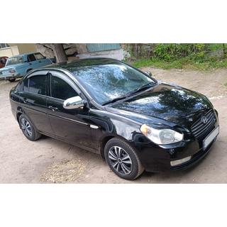 Spiegelkappen (2 st., kunststof) Hyundai Accent 2006–2010 foto 2