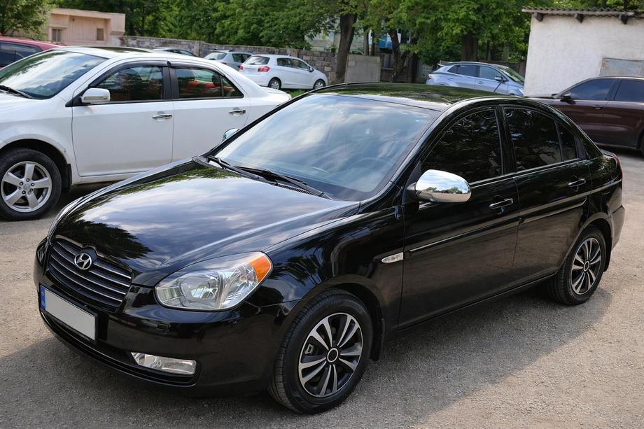 Hyundai Accent 2006–2010 Spiegelkappen (2 st., kunststof) OmsaLine Image