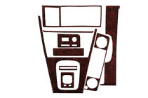 BMW 3 Serie E30 1982–1994 Dashboard sierlijsten Aluminium foto 2