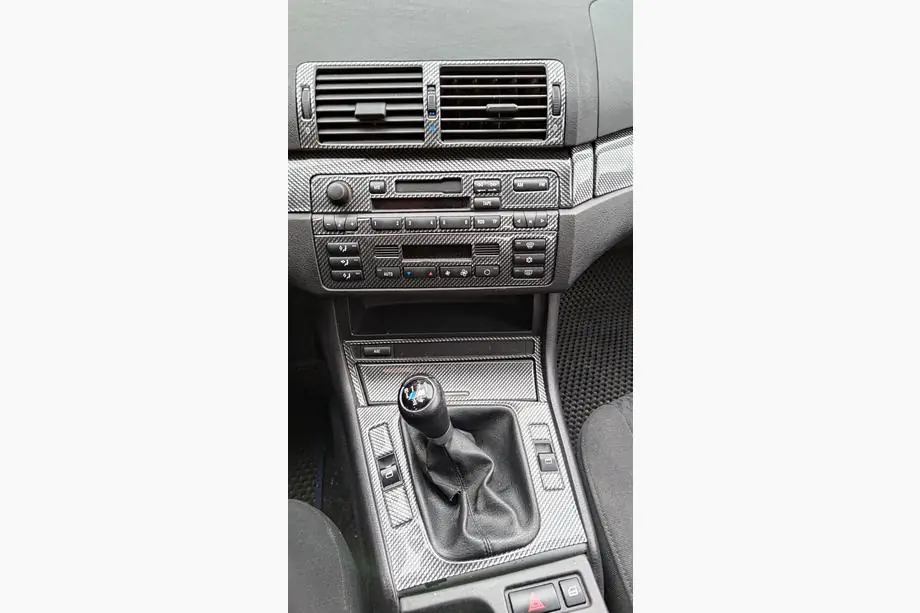 BMW 3 Serie E46 1998–2006 Dashboard sierlijsten Foto 6