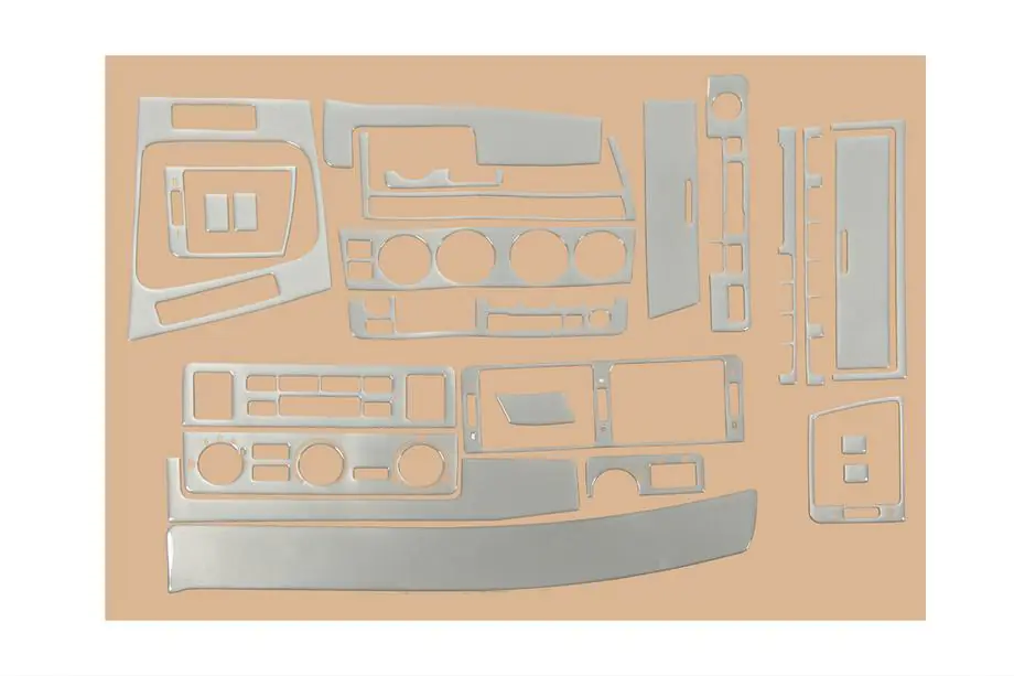 BMW 3 Serie E46 1998–2006 Dashboard sierlijsten Foto 4