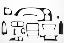 Chevrolet Trailblazer 2002–2012 Dashboardcover Carbonlook foto 1