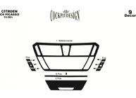 Citroen C-4 Picasso 2006–2013 Dashboard sierlijsten Aluminium foto 7