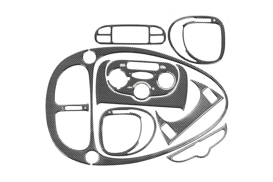 Citroen Xsara Picasso 1999–2012 Tuning interieur sierlijsten Меріч Foto 2