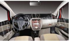 Fiat Punto Grande/EVO 2006–2018 Dashboarddecor Aluminium foto 5