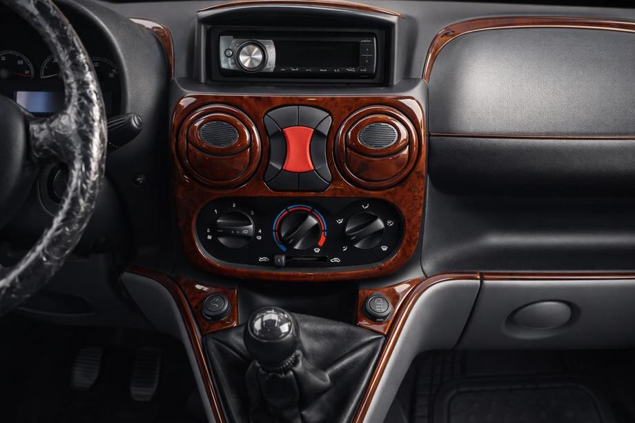 Fiat Doblo I 2005–2010 Dashboard sierlijsten Aluminium Image