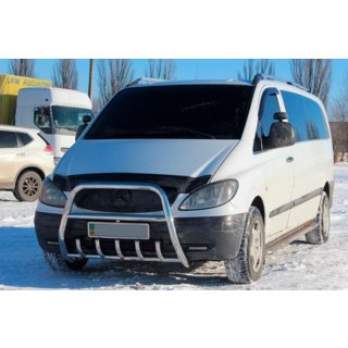 Bullbar XL-WT025 (RVS) Mercedes Vito W639 2004–2014 foto 2