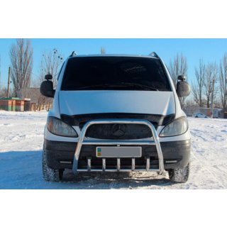 Bullbar XL-WT025 (RVS) Mercedes Vito W639 2004–2014 foto 3