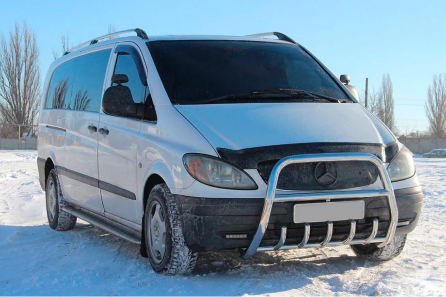 Mercedes Vito W639 2004–2014 Bullbar XL-WT025 (RVS) Image