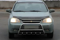 Chevrolet Lacetti 2003–2024 Voorste bullbar WT003 (60 mm, RVS) foto 2