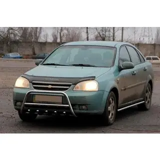 Voorste bullbar WT003 (60 mm, RVS) foto 1