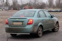 Chevrolet Lacetti 2003–2024 Achterbeschermbeugel AK002 (42 mm, RVS) foto 3