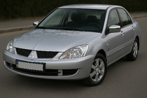 Mitsubishi Lancer 9 2004–2008 Spiegelkappen set (2 stuks) Verchroomd kunststof foto 3