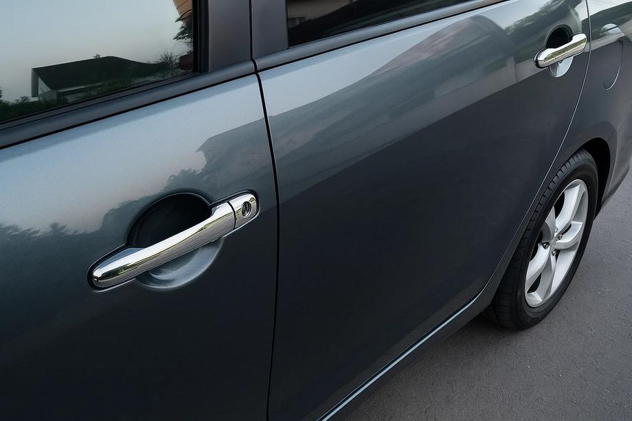 Mitsubishi Lancer 9 2004–2008 Chroom deurgreep covers (set van 4) Carmos - Turks staal Image