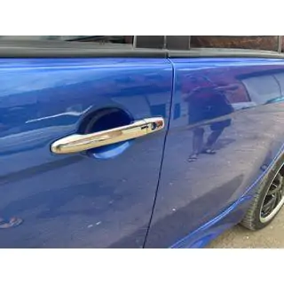 Chroom deurgreep covers (set van 4) Mitsubishi Lancer X 2008– foto 4