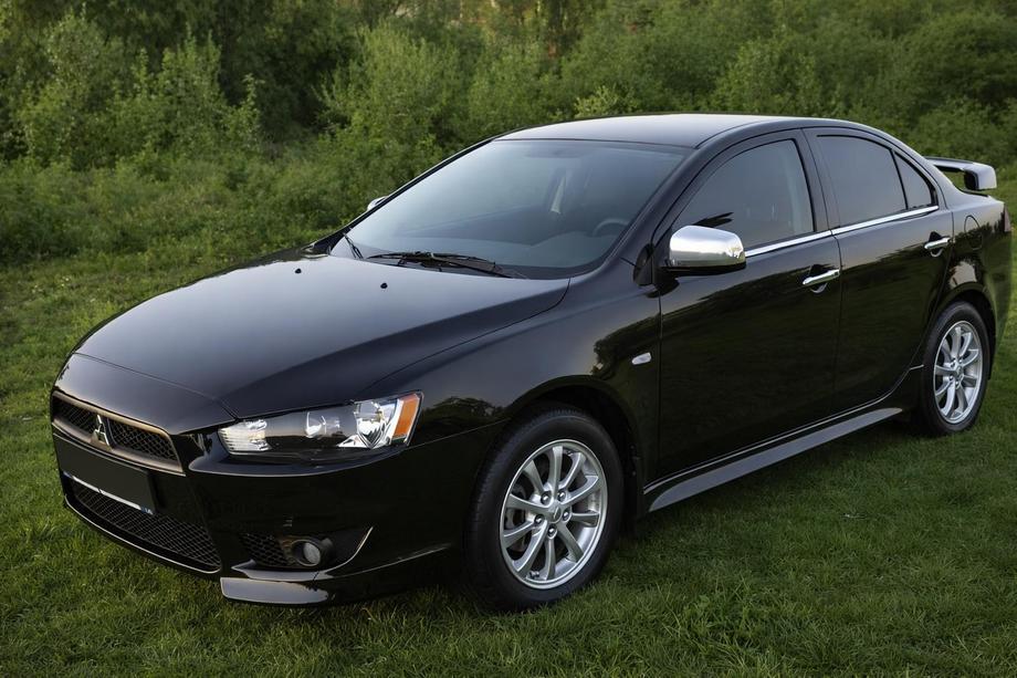 Mitsubishi Lancer X 2008– Spiegelkappen set (2 stuks) Carmos - Turks staal Image