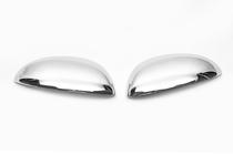 Nissan Juke 2010–2019 Chroom spiegelkappen 2010-2014 (2 st., RVS) Carmos - Turks staal foto 5