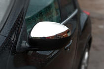 Nissan Juke 2010–2019 Chroom spiegelkappen 2010-2014 (2 st., RVS) Carmos - Turks staal foto 1