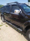 Nissan Navara 2006–2015 Deurgreepcovers (set 4-delig, RVS) Met chip, OmsaLine - Italiaans roestvrij staal foto 4