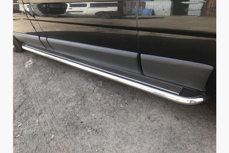 Nissan Primastar 2002–2014 Premium side steps (2 st., RVS) Image