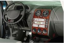 Ford Fusion 2002–2012 Dashboardpanelen (2002-2005) Aluminium foto 3
