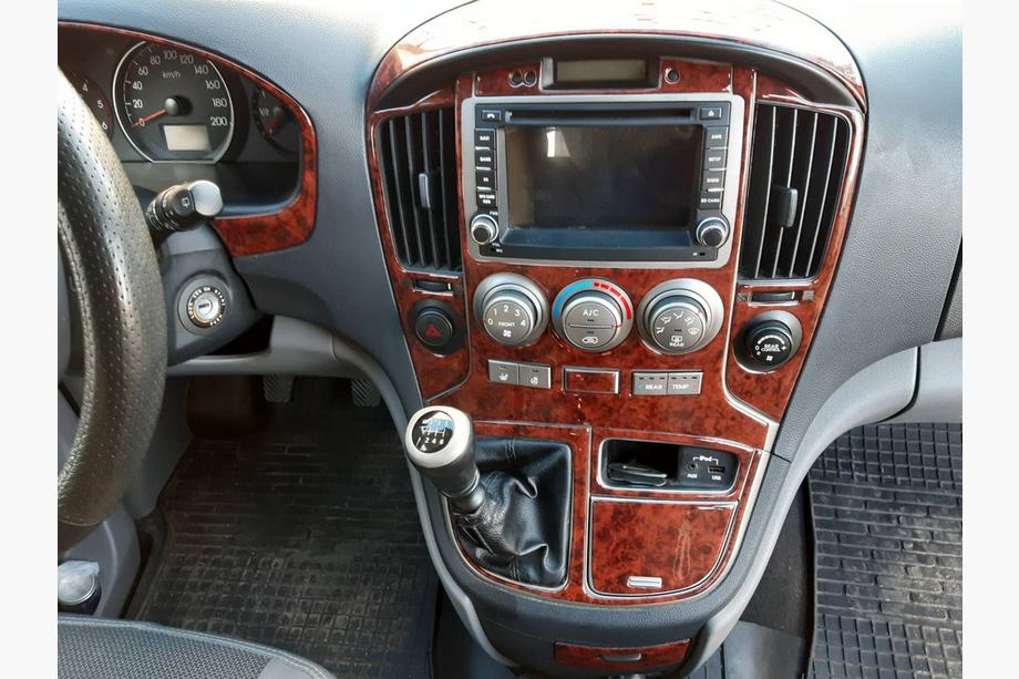 Hyundai H300, H1, Starex 2008–2020 Dashboard sierlijsten (grote set) Aluminium Foto 8