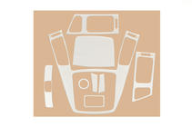 Hyundai I-30 2007–2011 Dashboard sierlijsten Small Aluminium foto 2