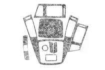 Hyundai I-30 2007–2011 Dashboard sierlijsten Small Aluminium foto 1