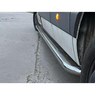 Premium side steps (2 st., RVS) Opel Movano 2010–2021 foto 1