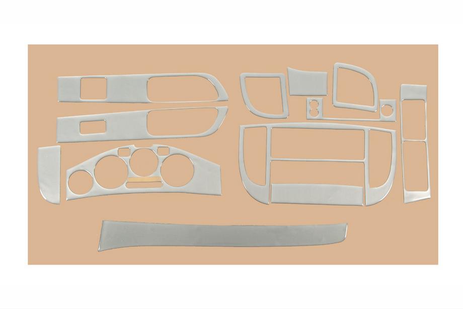 Nissan Micra K12 2003–2010 Dashboard sierlijsten Carbonlook Foto 7