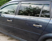 Opel Vectra C 2002–2008 Deurgreep covers (set van 4, RVS) OmsaLine - Italiaans roestvrij staal foto 4