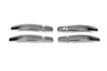 Opel Vectra C 2002–2008 Deurgreep covers (set van 4, RVS) OmsaLine - Italiaans roestvrij staal foto 2