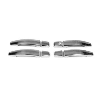 Deurgreep covers (set van 4, RVS) foto 2