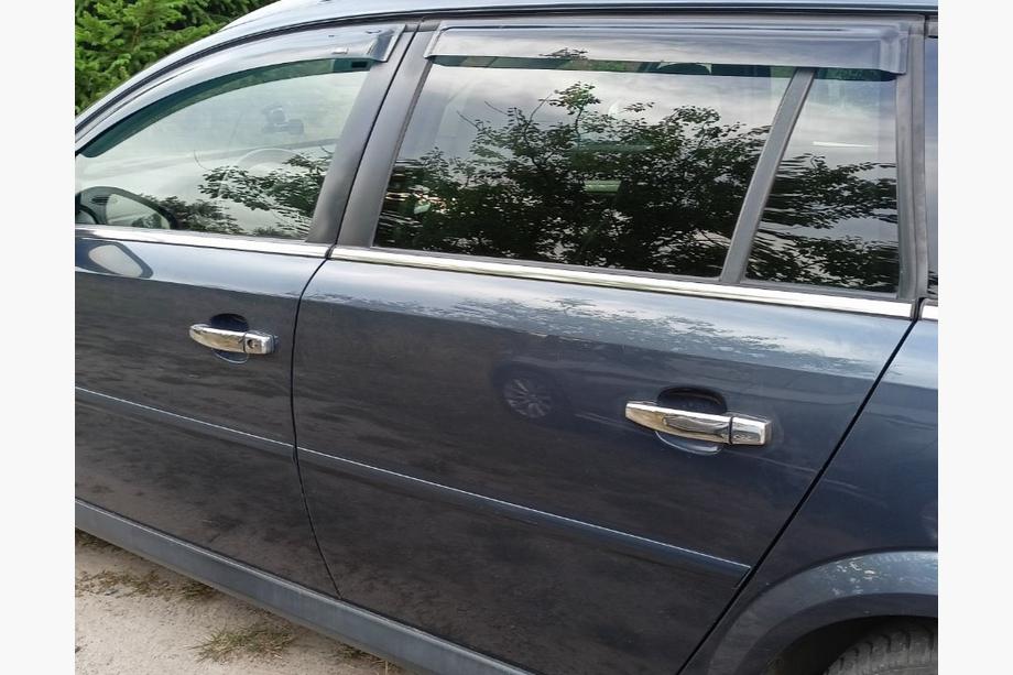 Opel Vectra C 2002–2008 Deurgreep covers (set van 4, RVS) Foto 4