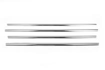 Opel Vectra C 2002–2008 Buiten raamomlijsting set (4-delig, RVS) Carmos - Turks staal foto 2