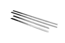 Opel Vectra C 2002–2008 RVS afdekkappen voor deurlijsten (set 4 stuks) foto 3