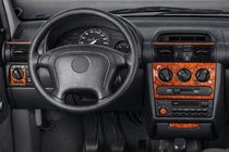 Opel Corsa B 1993–2004 Dashboard sierlijsten Aluminium foto 1