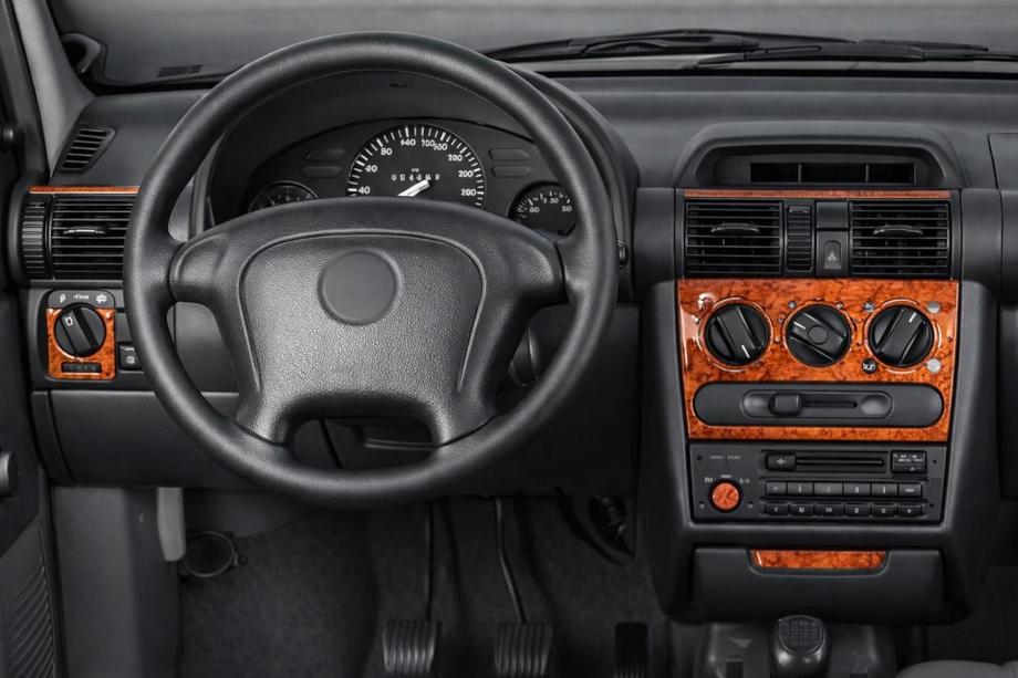 Opel Corsa B 1993–2004 Dashboard sierlijsten Aluminium Image