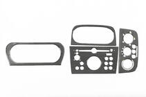 Opel Corsa C 2000–2006 Dashboard sierlijsten Aluminium foto 5