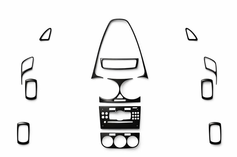 Opel Corsa D 2007–2014 Dashboard sierlijsten Image
