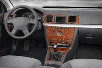 Opel Vectra C 2002–2008 Dashboard sierlijsten Aluminium foto 1