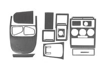 Opel Astra G Classic 1998–2012 Dashboard sierlijsten Houtlook foto 7