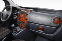 Peugeot Bipper 2008–2017 Dashboard sierlijsten Aluminium foto 1