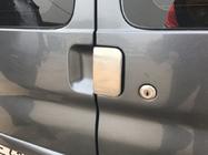 Peugeot Partner 1996–2008 RVS deurgreep covers Twee voorportieren, één schuifdeur foto 2